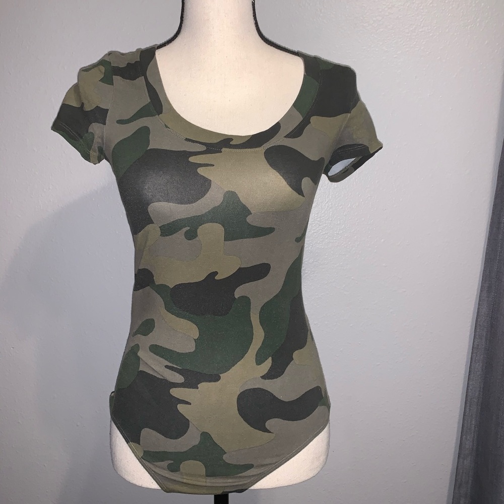 Camo bodysuit